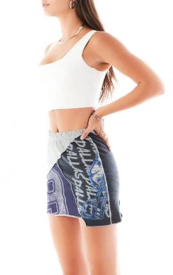 FURST OF A KIND VINTAGE SPLICED JERSEY SKIRT SALE 10 FURST OF A KIND VINTAGE SPLICED JERSEY SKIRT SALE