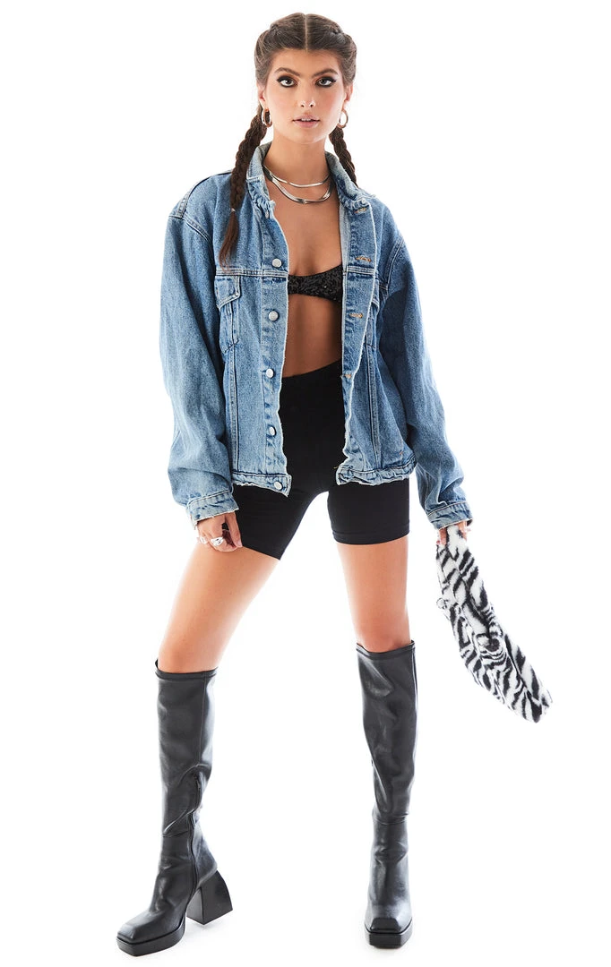 FURST OF A KIND VINTAGE HARLEY DENIM JACKET 6 FURST OF A KIND VINTAGE HARLEY DENIM JACKET