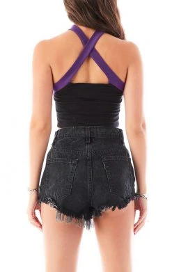 FURST OF A KIND VINTAGE CRISS CROSS STRAP TANK TOP SALE