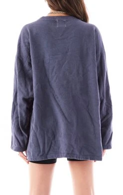 FURST OF A KIND SALE VINTAGE NAVY OVERDYE SWEATSHIRT
