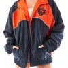 FURST OF A KIND VINTAGE NFL VINTAGE ZIP UP WINDBREAKER JACKET