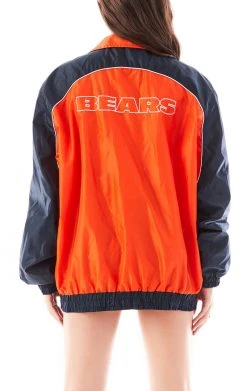 FURST OF A KIND VINTAGE NFL VINTAGE ZIP UP WINDBREAKER JACKET