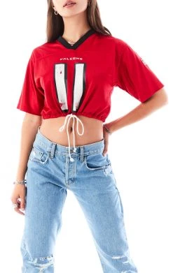 FURST OF A KIND VINTAGE DRAWSTRING CROPPED JERSEY