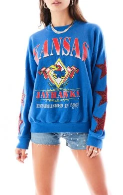 FURST OF A KIND SALE VINTAGE RED STAR PATCH SWEATSHIRT