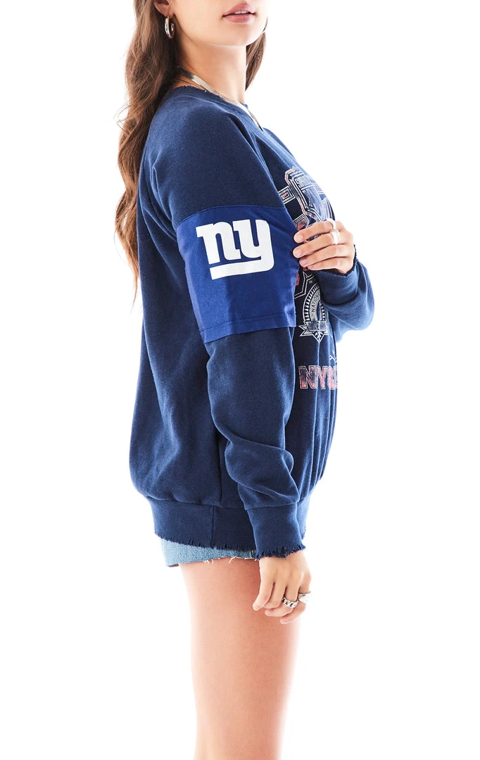 FURST OF A KIND VINTAGE SPLICED JERSEY SLEEVE SWEATSHIRT 4 FURST OF A KIND VINTAGE SPLICED JERSEY SLEEVE SWEATSHIRT