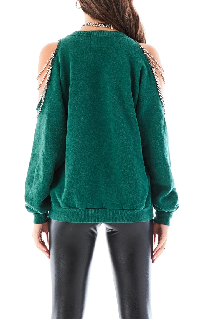 FURST OF A KIND VINTAGE SHOULDER CUT OUT CHAIN SWEATSHIRT SALE 4 FURST OF A KIND VINTAGE SHOULDER CUT OUT CHAIN SWEATSHIRT SALE