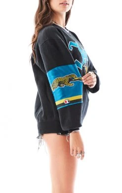 FURST OF A KIND VINTAGE SPLICED JERSEY SLEEVE SWEATSHIRT VINTAGE NFL