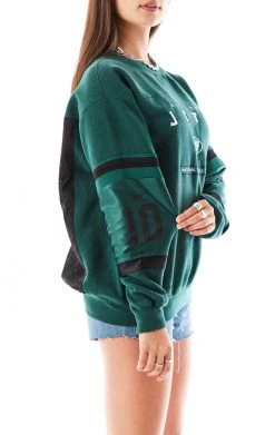 FURST OF A KIND VINTAGE SPLICED JERSEY SLEEVE AND BACK SWEATSHIRT SALE