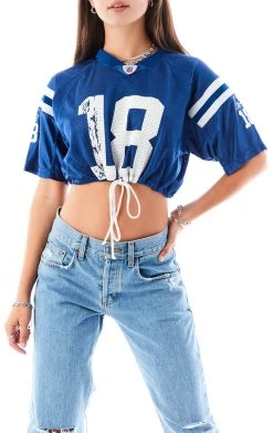 FURST OF A KIND VINTAGE DRAWSTRING CROPPED JERSEY