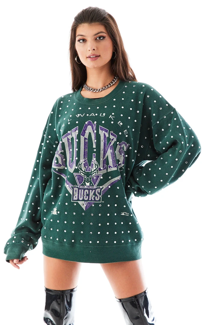 FURST OF A KIND VINTAGE ALLOVER RHINESTONE SWEATSHIRT VINTAGE SPORTS 5 FURST OF A KIND VINTAGE ALLOVER RHINESTONE SWEATSHIRT VINTAGE SPORTS