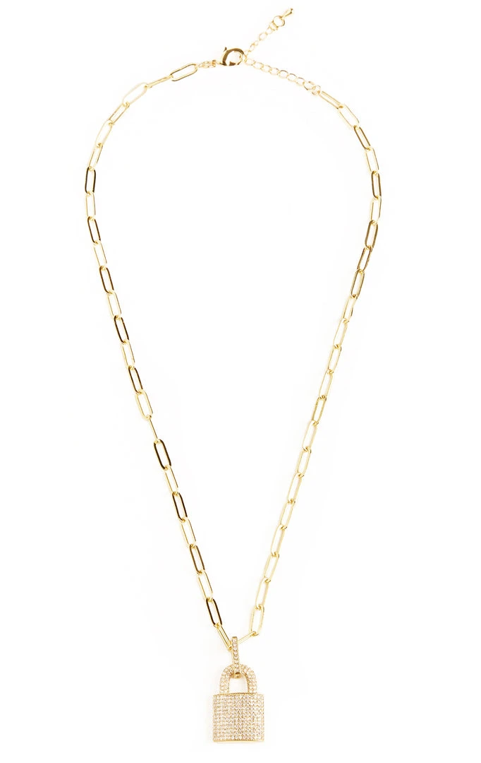 GEMELLI RYAN LOCK NECKLACE 4 GEMELLI RYAN LOCK NECKLACE