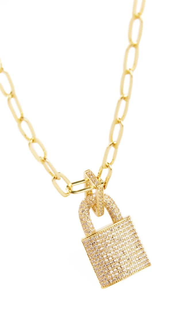 GEMELLI RYAN LOCK NECKLACE 3 GEMELLI RYAN LOCK NECKLACE
