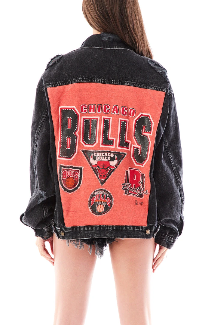 FURST OF A KIND VINTAGE GRAPHIC BACK INSERT DENIM JACKET VINTAGE DENIM JACKETS 3 FURST OF A KIND VINTAGE GRAPHIC BACK INSERT DENIM JACKET VINTAGE DENIM JACKETS