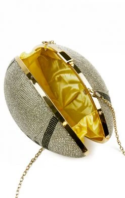 LOVE, MAR RHINESTONE FOOTBALL PURSE VINTAGE NFL