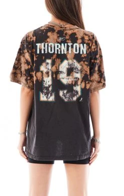 FURST OF A KIND SALE VINTAGE BLEACH SPARKLER SHOULDER TEE