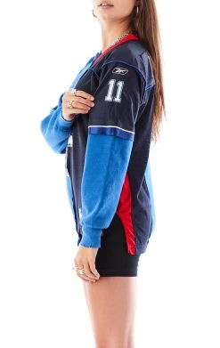 FURST OF A KIND VINTAGE SPLICED JERSEY SWEATSHIRT SALE