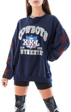 FURST OF A KIND VINTAGE RED STAR PATCH SWEATSHIRT SALE