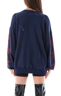 FURST OF A KIND VINTAGE RED STAR PATCH SWEATSHIRT SALE