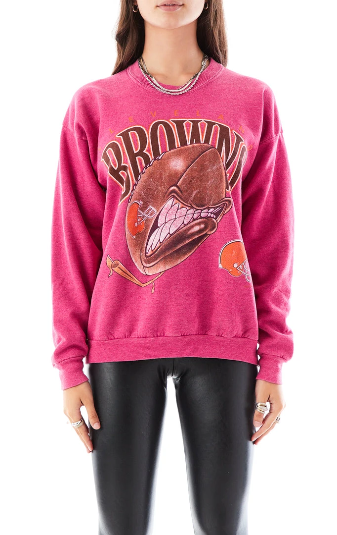 FURST OF A KIND VINTAGE PINK OVERDYE SWEATSHIRT SALE 3 FURST OF A KIND VINTAGE PINK OVERDYE SWEATSHIRT SALE