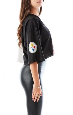 FURST OF A KIND VINTAGE SPLICED JERSEY CROPPED SWEATSHIRT SALE 6 FURST OF A KIND VINTAGE SPLICED JERSEY CROPPED SWEATSHIRT SALE