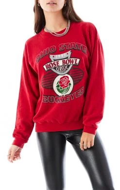 FURST OF A KIND VINTAGE STONEWASHED COLLEGE SWEATSHIRT VINTAGE COLLEGE