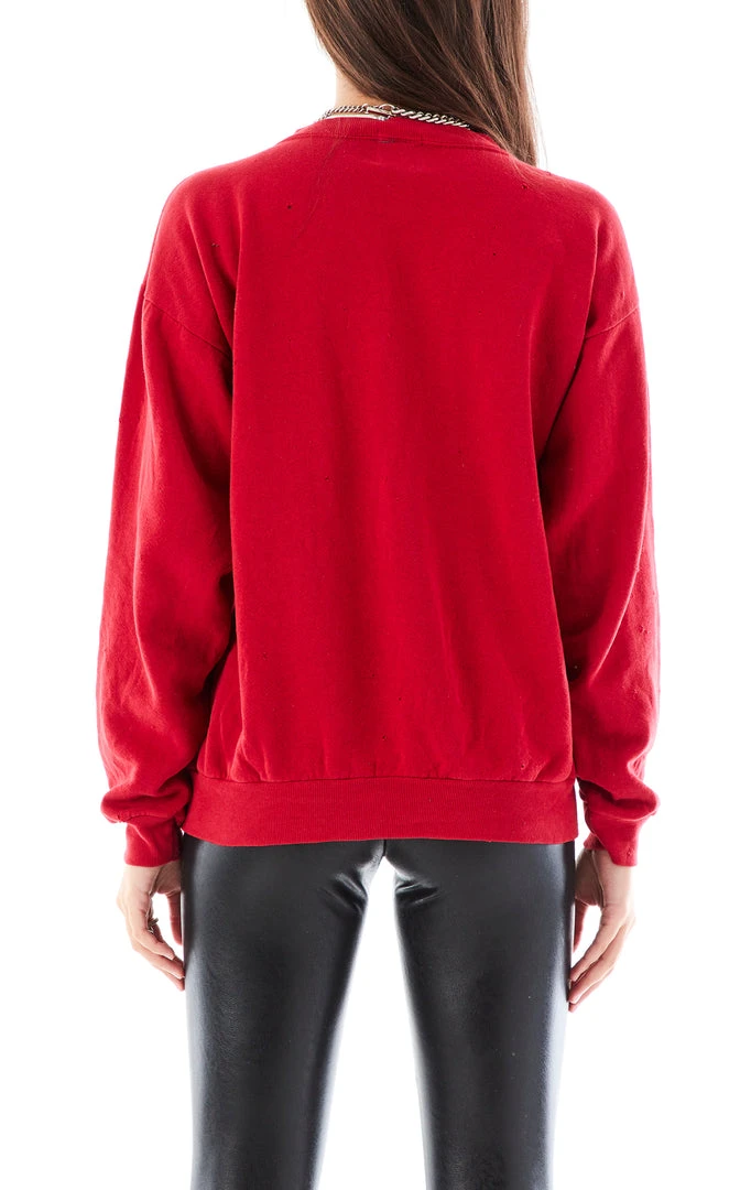 FURST OF A KIND VINTAGE STONEWASHED COLLEGE SWEATSHIRT VINTAGE COLLEGE 4 FURST OF A KIND VINTAGE STONEWASHED COLLEGE SWEATSHIRT VINTAGE COLLEGE