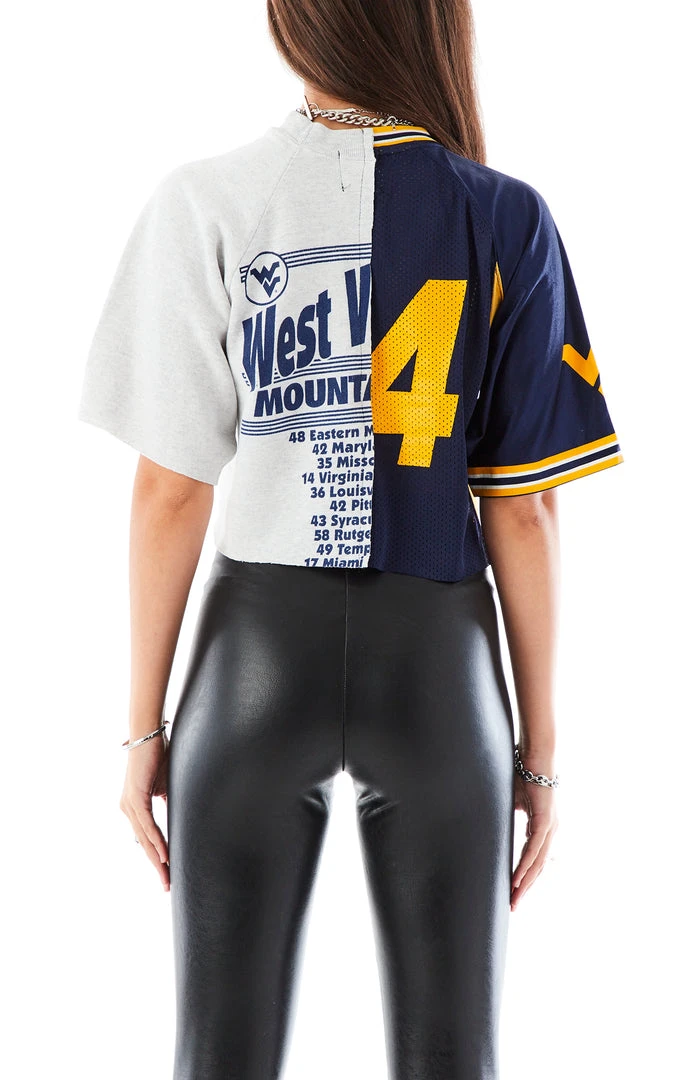 FURST OF A KIND SALE VINTAGE SPLICED JERSEY CROPPED SWEATSHIRT 5 FURST OF A KIND SALE VINTAGE SPLICED JERSEY CROPPED SWEATSHIRT