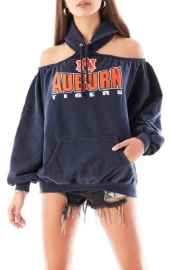 FURST OF A KIND VINTAGE OPEN SHOULDER HOODIE SALE