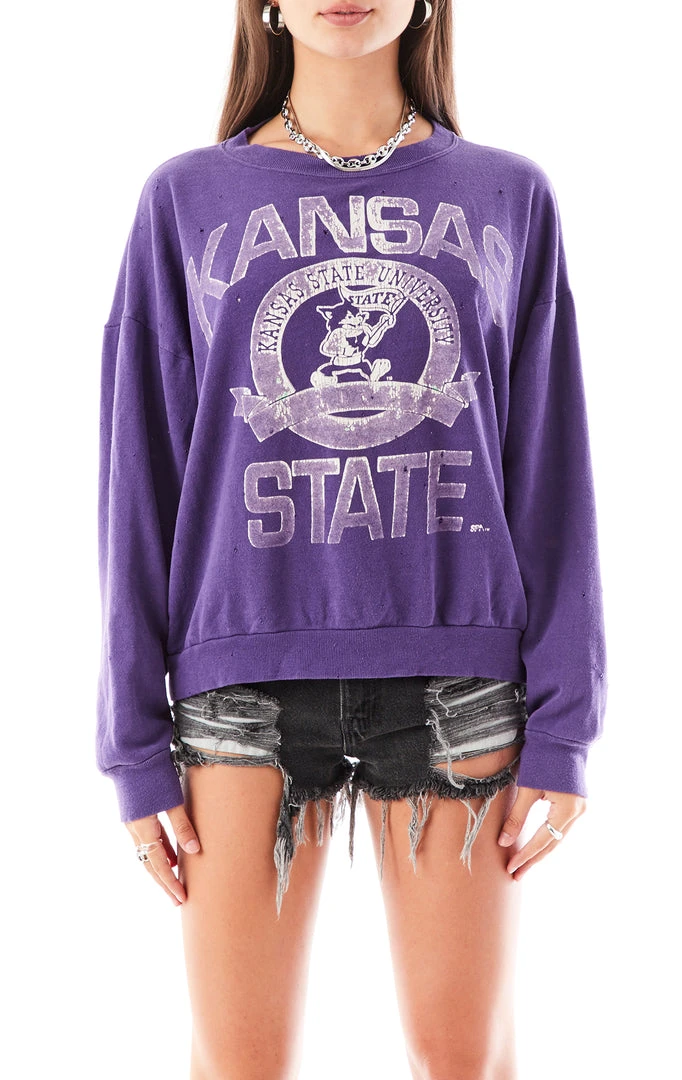 FURST OF A KIND VINTAGE STONEWASHED COLLEGE SWEATSHIRT 3 FURST OF A KIND VINTAGE STONEWASHED COLLEGE SWEATSHIRT