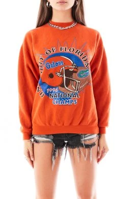 FURST OF A KIND VINTAGE STONEWASHED COLLEGE SWEATSHIRT VINTAGE COLLEGE