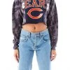 FURST OF A KIND VINTAGE SPLICED BLEACH CROPPED SWEATSHIRT SALE 1 FURST OF A KIND VINTAGE SPLICED BLEACH CROPPED SWEATSHIRT SALE