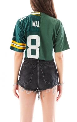 FURST OF A KIND VINTAGE SPLICED CROPPED JERSEY TEE SALE