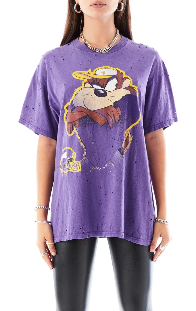 FURST OF A KIND VINTAGE CARTOON NFL TEE 3 FURST OF A KIND VINTAGE CARTOON NFL TEE