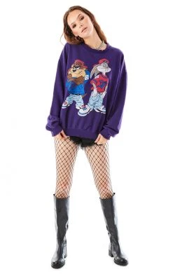 FURST OF A KIND VINTAGE STONEWASHED CARTOON SWEATSHIRT VINTAGE CARTOON