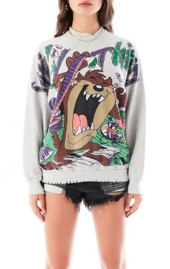 FURST OF A KIND VINTAGE STONEWASHED CARTOON SWEATSHIRT VINTAGE CARTOON