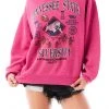 FURST OF A KIND SALE VINTAGE PINK OVERDYE SWEATSHIRT