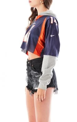 FURST OF A KIND VINTAGE JERSEY SPLICED HOODIE SALE