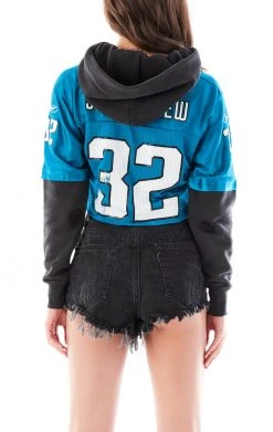 FURST OF A KIND VINTAGE JERSEY SPLICED HOODIE 9 FURST OF A KIND VINTAGE JERSEY SPLICED HOODIE