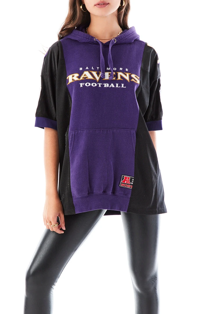 FURST OF A KIND SALE VINTAGE VERTICAL SPLICED JERSEY HOODIE 3 FURST OF A KIND SALE VINTAGE VERTICAL SPLICED JERSEY HOODIE