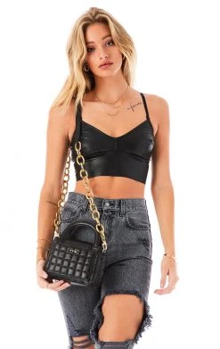 HOUSE OF WANT SALE SNACK MINI TOP HANDLE BAG