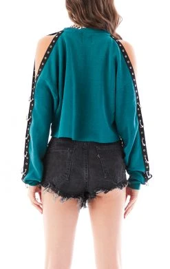 FURST OF A KIND VINTAGE CROPPED CUT OUT U-RING SWEATSHIRT SALE 7 FURST OF A KIND VINTAGE CROPPED CUT OUT U-RING SWEATSHIRT SALE