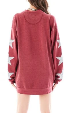 FURST OF A KIND VINTAGE COLLEGE VINTAGE SILVER STAR PATCH SWEATSHIRT 7 FURST OF A KIND VINTAGE COLLEGE VINTAGE SILVER STAR PATCH SWEATSHIRT