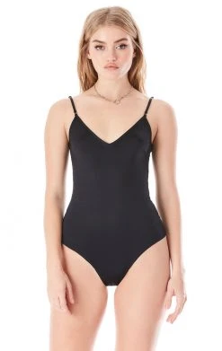 COMMANDO SALE SLINKY KNIT V-CAMI BODYSUIT