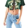 FURST OF A KIND VINTAGE CHAIN LACE UP TEE VINTAGE NFL 2 FURST OF A KIND VINTAGE CHAIN LACE UP TEE VINTAGE NFL