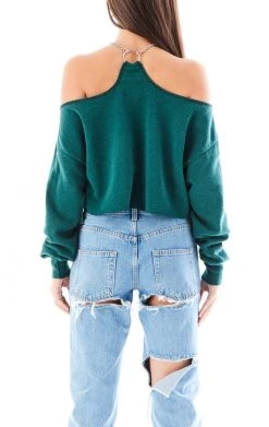 FURST OF A KIND SALE VINTAGE CHAIN NECK SWEATSHIRT