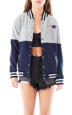 FURST OF A KIND VINTAGE KNIT BOMBER JACKET