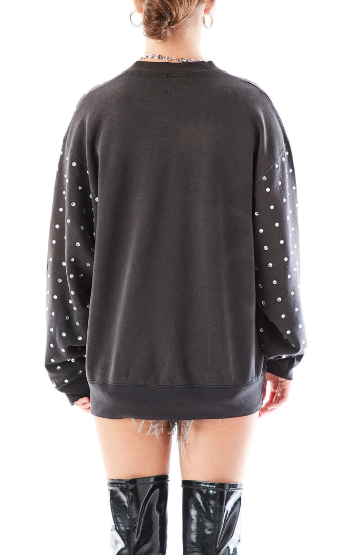 FURST OF A KIND VINTAGE NFL VINTAGE ALLOVER RHINESTONE SWEATSHIRT 4 FURST OF A KIND VINTAGE NFL VINTAGE ALLOVER RHINESTONE SWEATSHIRT