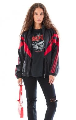 FURST OF A KIND VINTAGE ZIP UP WINDBREAKER JACKET