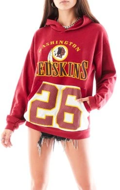 FURST OF A KIND VINTAGE JERSEY SPLICED POCKET HOODIE