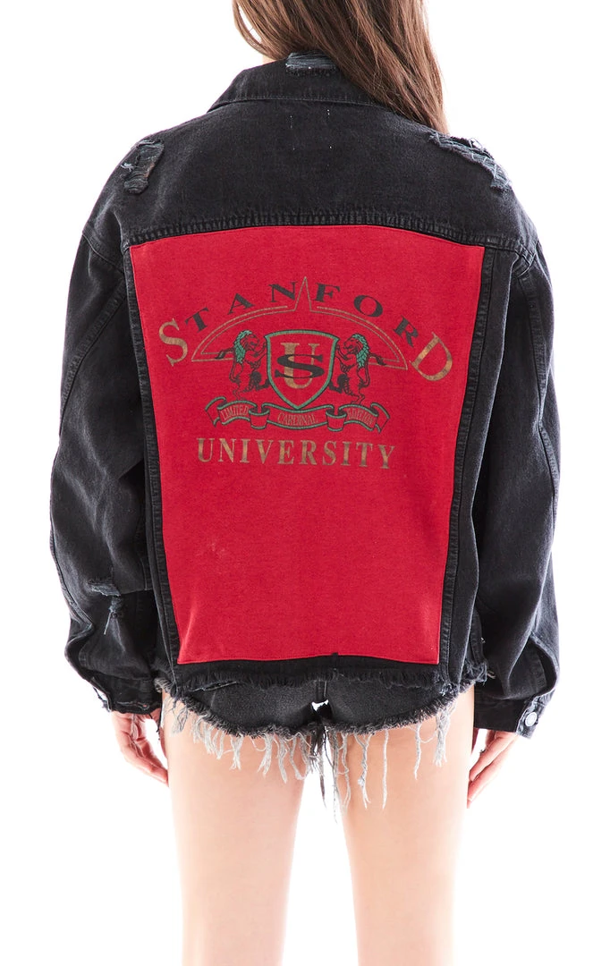 FURST OF A KIND VINTAGE GRAPHIC BACK INSERT DENIM JACKET VINTAGE DENIM JACKETS 3 FURST OF A KIND VINTAGE GRAPHIC BACK INSERT DENIM JACKET VINTAGE DENIM JACKETS